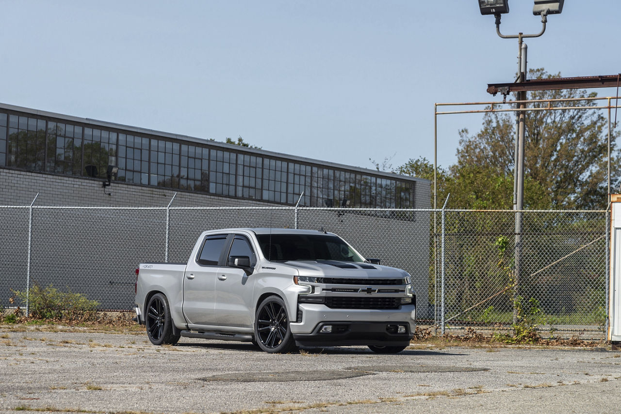 2020 Chevrolet Silverado - DUB FLEX - Black | Wheel Pros